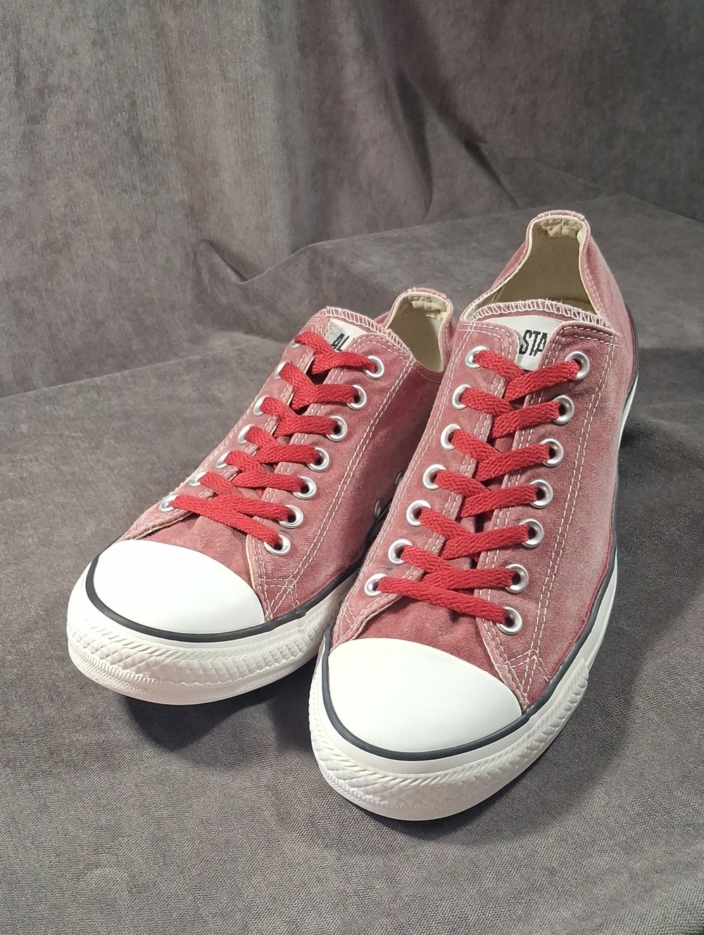 Converse Chuck Taylor All Star Ox Low Jester Red Lace Up Sneakers G- US 10